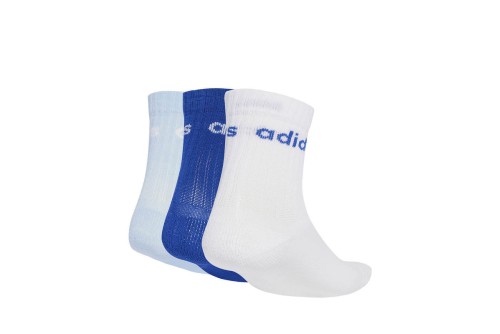 Adidas Performance Linear Κάλτσες Ψηλές 3 Ζευγάρια (JX6594)