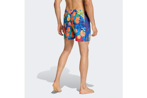 Adidas Performance Mexicana Florals 3-Stripes 13Cm Μαγιό Σορτς Ανδρικό (JY9154)