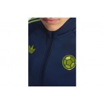 Adidas Originals Colombia Originals Ανδρική Πολυεστερική Ζακέτα Μπλε Σκούρο, Λαχανί