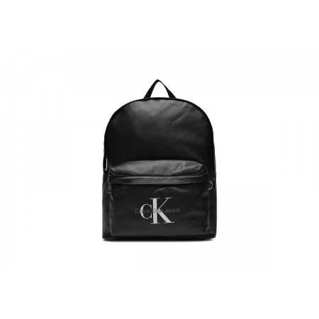 Calvin Klein Monogram Soft Campus Unisex Τσάντα Πλάτης Μαύρη