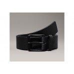 Calvin Klein Ανδρική Δερμάτινη Ζώνη Μαύρη