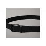 Calvin Klein Ανδρική Δερμάτινη Ζώνη Μαύρη