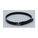 Calvin Klein Γυναικεία Δερμάτινη Ζώνη Μαύρη