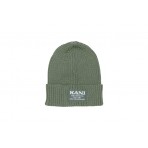 Karl Kani Woven Retro Classic Χειμερινό Σκουφάκι Λαδί