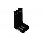 Karl Kani Ανδρικές Ψηλές Κάλτσες Μαύρες 3 Τεμάχια