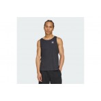 Adidas Originals Trefoil Essentials Ανδρική Αμάνικη Μπλούζα Μαύρη, Λευκή