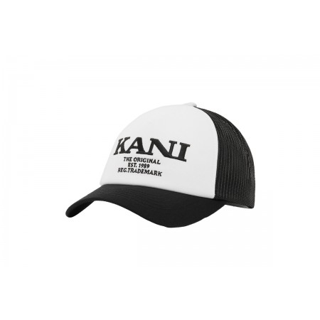 Karl Kani Retro Os Logo Trucker Cap Καπέλο Snapback Μαύρο & Λευκό