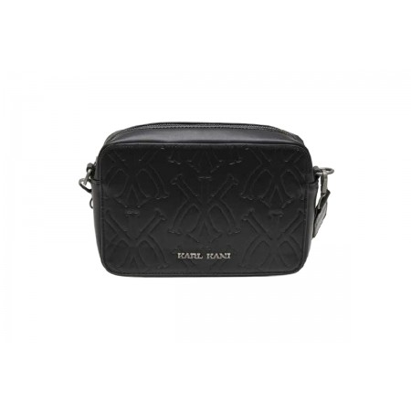 Karl Kani Insignia Τσαντάκι Χιαστί - Ώμου Μαύρο