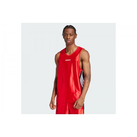 Adidas Originals Boxing Ανδρική Αμάνικη Μπλούζα Κόκκινη