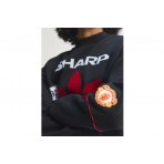 Adidas Originals Manchester United 90 Ανδρική Μακρυμάνικη Μπλούζα με Λαιμόκοψη Μαύρη