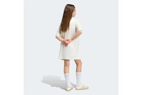 Adidas Originals Loose Batwing Lace T-Shirt Φόρεμα Mini (KC6783)