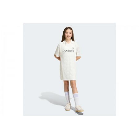 Adidas Originals Loose Batwing Lace T-Shirt Φόρεμα Mini 