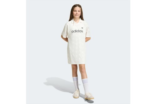 Adidas Originals Loose Batwing Lace T-Shirt Φόρεμα Mini (KC6783)