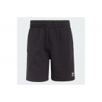 Adidas Originals Trefoil Essentials Fleece Ανδρική Αθλητική Βερμούδα Μαύρη