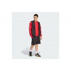 Adidas Originals Trefoil Essentials Fleece Ανδρική Αθλητική Βερμούδα Μαύρη