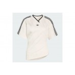 Adidas Originals Rouched Football Jersey T-Shirt Γυναικείο (KC9122)