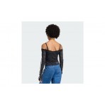 Adidas Originals Lace Bardot Μπλούζα Μακρυμάνικη Γυναικεία (KD0350)