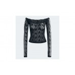 Adidas Originals Lace Bardot Μπλούζα Μακρυμάνικη Γυναικεία (KD0350)
