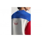 Adidas Originals Graphic Fifa 94 Ανδρική Μακρυμάνικη Μπλούζα με Λαιμόκοψη Λευκή, Ρουά, Κόκκινη