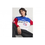 Adidas Originals Graphic Fifa 94 Ανδρική Μακρυμάνικη Μπλούζα με Λαιμόκοψη Λευκή, Ρουά, Κόκκινη