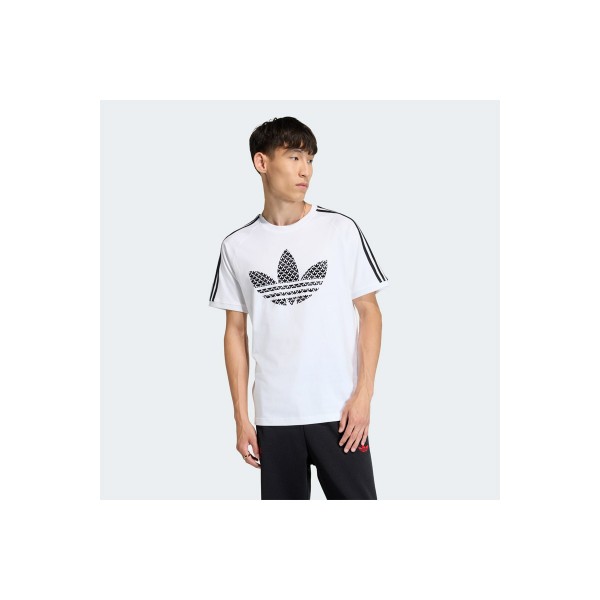 Adidas Originals Monogram Infill 3-Stripes T-Shirt Ανδρικό (KD1360)