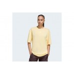 Adidas Originals Essentials Boyfriend Γυναικείο Κοντομάνικο T-Shirt Κίτρινο