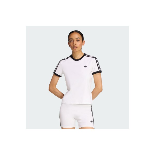 Adidas Originals 3-Stripes Slim T-Shirt Γυναικείο (KD3683)