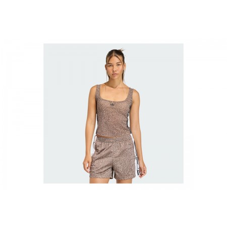 Adidas Originals Allover Print Μπλούζα Αμάνικη Γυναικεία 