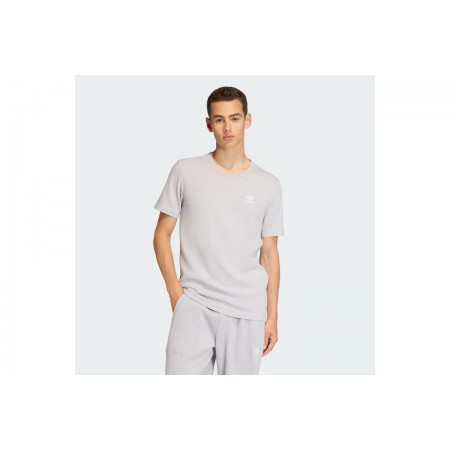 Adidas Originals Trefoil Essentials Waffle T-Shirt Ανδρικό 