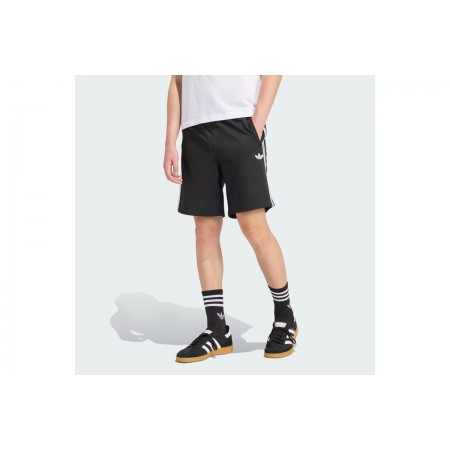 Adidas Originals Firebird Ανδρική Αθλητική Βερμούδα Μαύρη