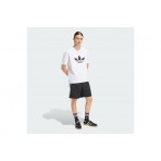 Adidas Originals Firebird Ανδρική Αθλητική Βερμούδα Μαύρη