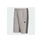 Adidas Originals 3-Stripes Ανδρική Αθλητική Βερμούδα Γκρι