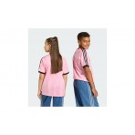 Adidas Originals Loose Jersey Παιδικό Κοντομάνικο T-Shirt Ροζ, Μαύρο