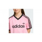 Adidas Originals Loose Jersey Παιδικό Κοντομάνικο T-Shirt Ροζ, Μαύρο
