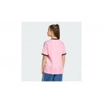 Adidas Originals Loose Jersey Παιδικό Κοντομάνικο T-Shirt Ροζ, Μαύρο