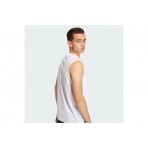 Adidas Originals Trefoil Essentials Ανδρική Αμάνικη Μπλούζα Λευκή