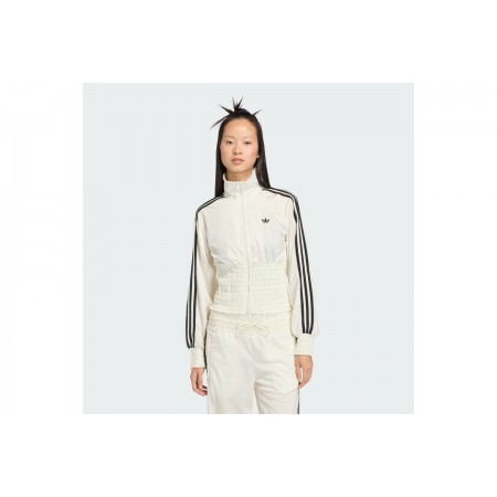 Adidas Originals Smocked Firebird Ζακέτα Πολυεστερική Γυναικεία 