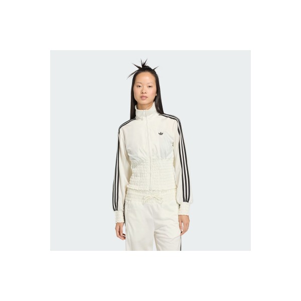 Adidas Originals Smocked Firebird Ζακέτα Πολυεστερική Γυναικεία (KE3436)