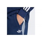 Adidas Originals 3-Stripes Ανδρική Αθλητική Βερμούδα Μπλε Σκούρο