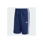 Adidas Originals 3-Stripes Ανδρική Αθλητική Βερμούδα Μπλε Σκούρο