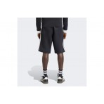 Adidas Originals 3-Stripes Ανδρική Αθλητική Βερμούδα Μαύρη