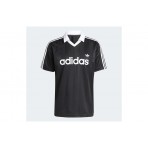 Adidas Originals Archive Collar Engineered V-Neck T-Shirt Ανδρικό (KE3584)