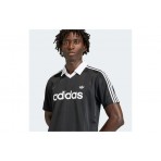 Adidas Originals Archive Collar Engineered V-Neck T-Shirt Ανδρικό (KE3584)