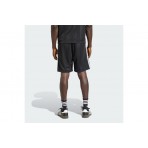 Adidas Originals 3-Stripes Loose Engineered Ανδρική Αθλητική Βερμούδα Μαύρη