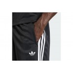 Adidas Originals 3-Stripes Loose Engineered Ανδρική Αθλητική Βερμούδα Μαύρη