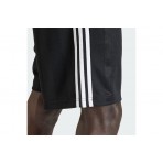 Adidas Originals 3-Stripes Loose Engineered Ανδρική Αθλητική Βερμούδα Μαύρη