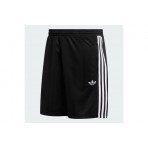 Adidas Originals 3-Stripes Loose Engineered Ανδρική Αθλητική Βερμούδα Μαύρη