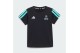 Adidas Mercedes DNA Βρεφικό - Παιδικό Σετ Κοντομάνικη Μπλούζα - Σορτς Μαύρο, Τυρκουάζ, Λευκό