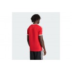 Adidas Originals 3-Stripes Slim Ringer T-Shirt Ανδρικό (KF0416)