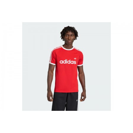 Adidas Originals 3-Stripes Slim Ringer T-Shirt Ανδρικό 